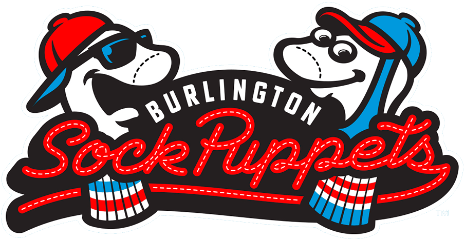 Burlington Sock Puppets 2021-Pres Primary Logo iron on heat transfer